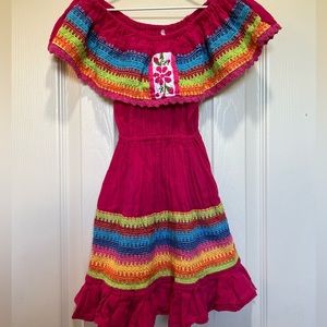 Authentic Mexican Dress 4T Kids